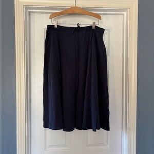 Fair Indigo Navy A-Line Skirt